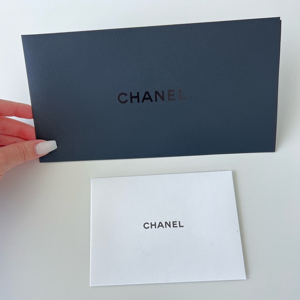 Chanel envelope and card
